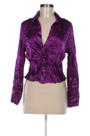 Damska koszula Zara, Rozmiar XL, Kolor Fioletowy, Cena 58,99 zł