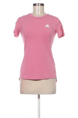 Дамска тениска Adidas, Размер XS, Цвят Розов, Цена 14,00 €