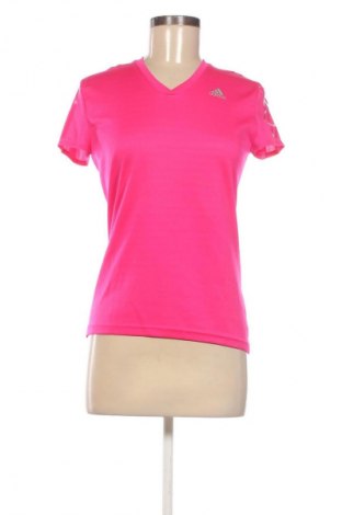 Дамска тениска Adidas, Размер S, Цвят Розов, Цена 13,79 €