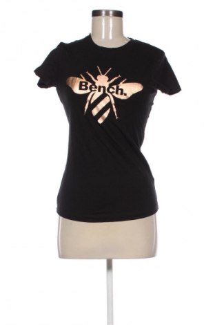 Γυναικείο t-shirt Bench, Μέγεθος M, Χρώμα Μαύρο, Τιμή 8,99 €