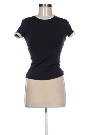 Damen T-Shirt Bershka, Größe XS, Farbe Blau, Preis € 8,63