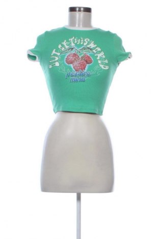 Γυναικείο t-shirt Bershka, Μέγεθος S, Χρώμα Πολύχρωμο, Τιμή 9,00 €