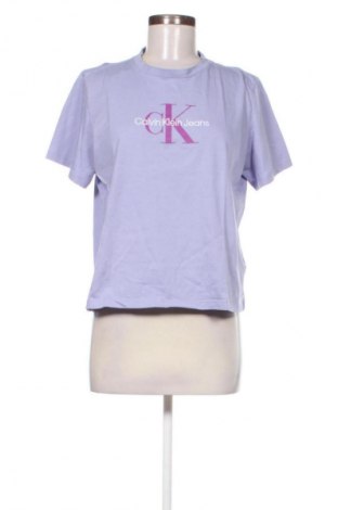 Дамска тениска Calvin Klein Jeans, Размер L, Цвят Пепел от рози, Цена 17,46 €