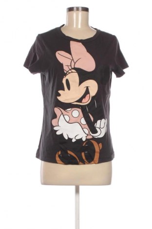 Γυναικείο t-shirt Disney, Μέγεθος M, Χρώμα Γκρί, Τιμή 9,00 €