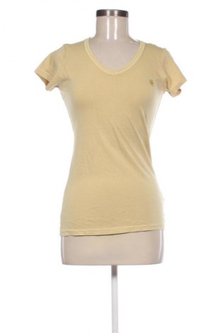 Damski T-shirt G-Star Raw, Rozmiar S, Kolor Żółty, Cena 74,16 zł