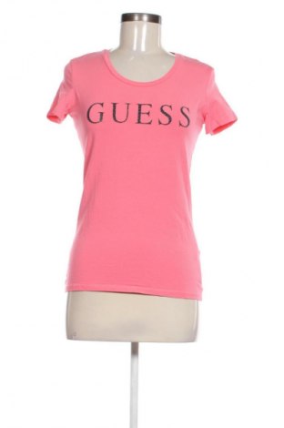 Дамска тениска Guess, Размер M, Цвят Розов, Цена 16,31 €
