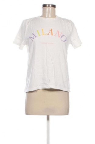 Damski T-shirt H&M, Rozmiar S, Kolor Biały, Cena 46,25 zł