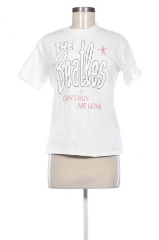 Γυναικείο t-shirt H&M Divided, Μέγεθος XS, Χρώμα Εκρού, Τιμή 8,63 €