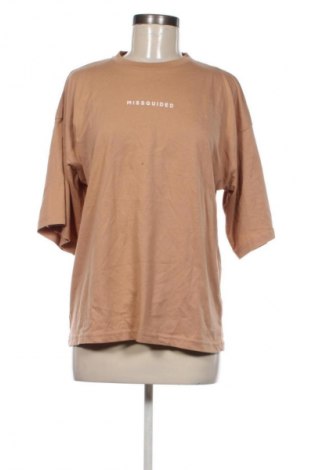 Női póló Missguided, Méret M, Szín Bézs, Ár 2 909 Ft
