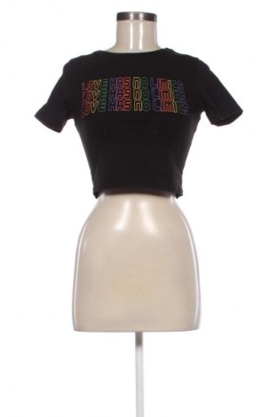 Damen T-Shirt Missguided, Größe XS, Farbe Schwarz, Preis € 8,68