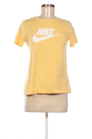 Damski T-shirt Nike, Rozmiar S, Kolor Żółty, Cena 73,92 zł