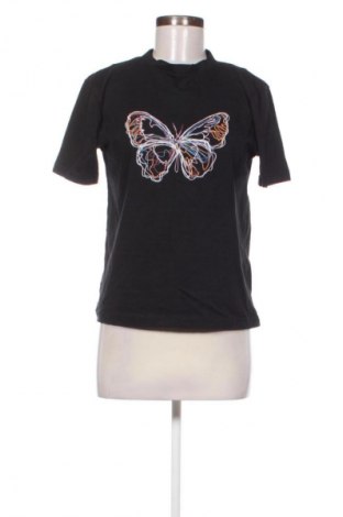 Γυναικείο t-shirt Passion, Μέγεθος S, Χρώμα Μαύρο, Τιμή 9,00 €