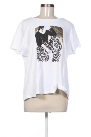 Damski T-shirt Reserved, Rozmiar XL, Kolor Biały, Cena 46,51 zł