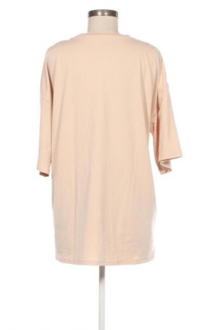 Damski T-shirt SHEIN, Rozmiar XXL, Kolor Beżowy, Cena 88,47 zł