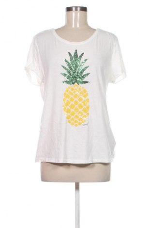 Damski T-shirt Tom Tailor, Rozmiar L, Kolor Biały, Cena 104,95 zł