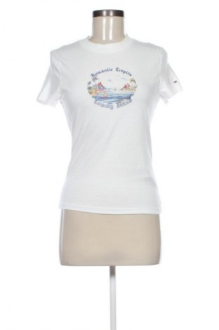 Дамска тениска Tommy Jeans, Размер M, Цвят Бял, Цена 35,27 €
