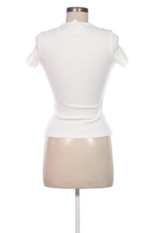 Női póló Tommy Jeans, Méret S, Szín Fehér, Ár 19 749 Ft