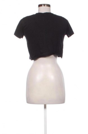 Γυναικείο t-shirt Trendyol, Μέγεθος XS, Χρώμα Μαύρο, Τιμή 9,21 €