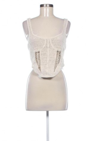 Damski T-shirt Zara, Rozmiar S, Kolor ecru, Cena 29,99 zł