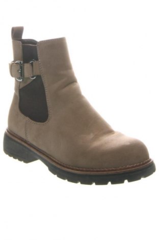 Damen Stiefeletten Clara Barson, Größe 36, Farbe Beige, Preis € 32,23