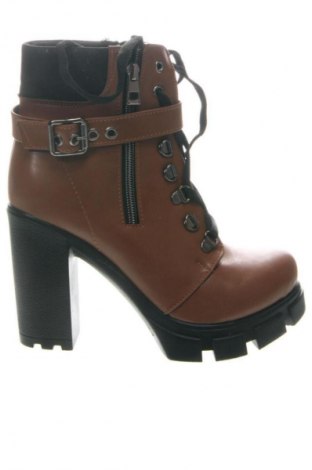 Γυναικεία μποτάκια Unbranded, Μέγεθος 38, Χρώμα Καφέ, Τιμή 39,00 €
