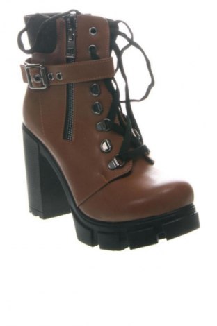 Γυναικεία μποτάκια Unbranded, Μέγεθος 38, Χρώμα Καφέ, Τιμή 39,00 €