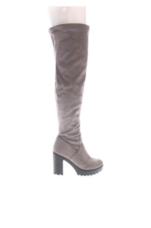 Γυναικείες μπότες Jenny Fairy, Μέγεθος 41, Χρώμα Γκρί, Τιμή 65,00 €