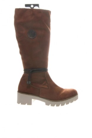 Damskie kozaki Rieker, Rozmiar 41, Kolor Brązowy, Cena 191,99 zł