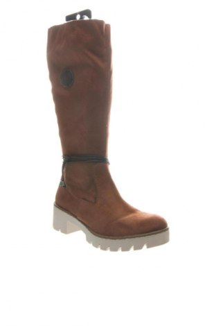 Damskie kozaki Rieker, Rozmiar 41, Kolor Brązowy, Cena 191,99 zł