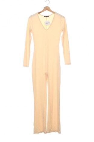 Salopetă lungă de damă SHEIN, Mărime XS, Culoare Bej, Preț 128,00 Lei