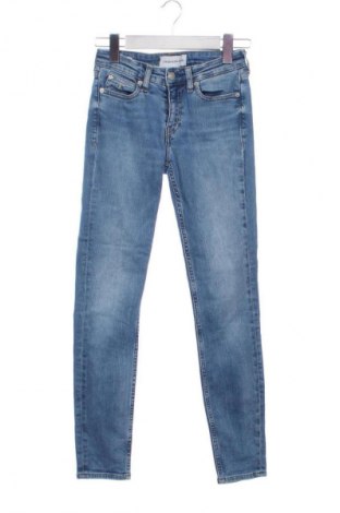 Дамски дънки Calvin Klein Jeans, Размер XXS, Цвят Син, Цена 35,00 €