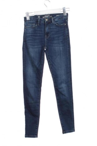 Blugi de femei Clockhouse, Mărime XS, Culoare Albastru, Preț 77,00 Lei