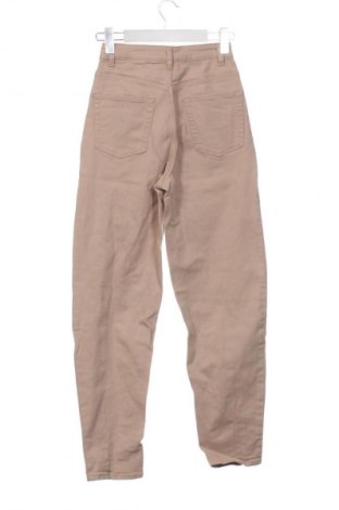 Дамски дънки H&M Divided, Размер XXS, Цвят Бежов, Цена 14,77 €