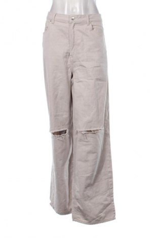 Дамски дънки H&M Divided, Размер XL, Цвят Екрю, Цена 14,74 €