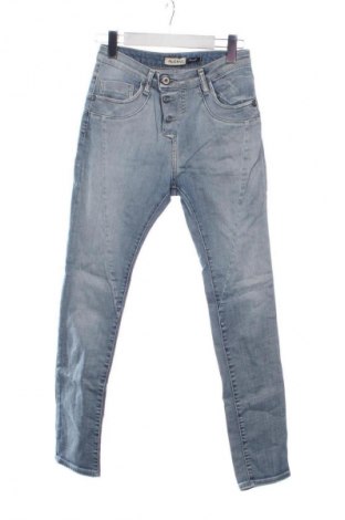 Damskie jeansy Please, Rozmiar S, Kolor Niebieski, Cena 43,99 zł