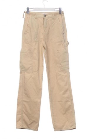 Дамски дънки Pull&Bear, Размер XS, Цвят Бежов, Цена 14,77 €