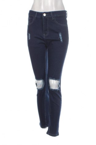 Damen Jeans Romwe, Größe M, Farbe Blau, Preis € 13,99