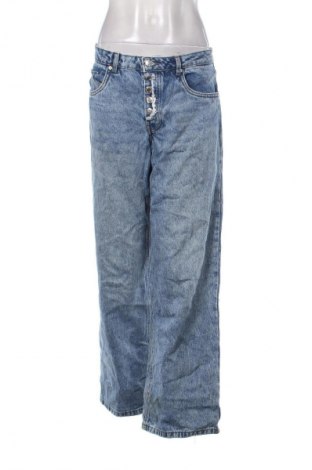 Damskie jeansy Sinsay, Rozmiar L, Kolor Niebieski, Cena 55,99 zł