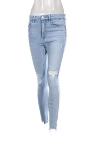 Damskie jeansy Stradivarius, Rozmiar S, Kolor Niebieski, Cena 52,99 zł