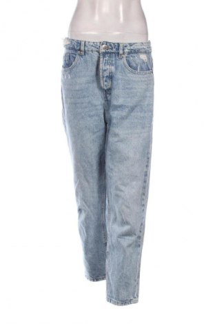Blugi de femei Stradivarius, Mărime L, Culoare Albastru, Preț 121,16 Lei