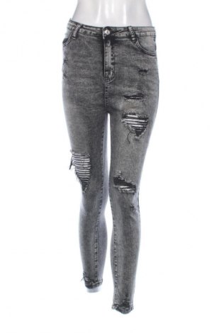 Damskie jeansy Unbranded, Rozmiar M, Kolor Szary, Cena 80,38 zł