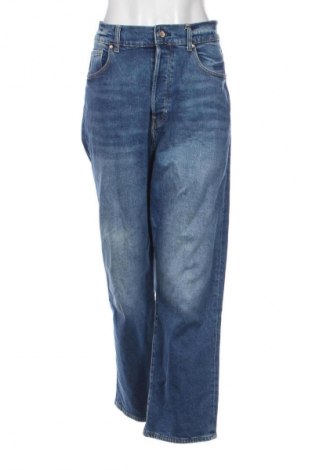 Дамски дънки Zara, Размер L, Цвят Син, Цена 12,78 €