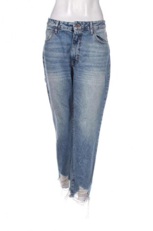 Дамски дънки Zara, Размер L, Цвят Син, Цена 11,75 €