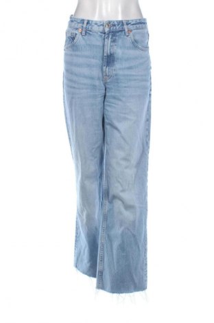 Damskie jeansy Zara, Rozmiar S, Kolor Niebieski, Cena 52,99 zł