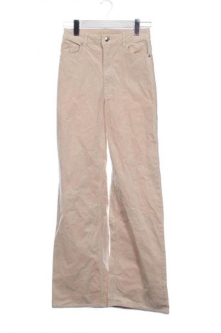 Damen Cordhose H&M Divided, Größe XS, Farbe Beige, Preis € 8,99