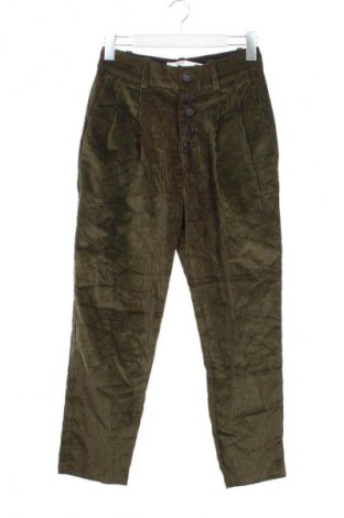 Női kordbársony nadrág Mango, Méret XS, Szín Zöld, Ár 4 089 Ft