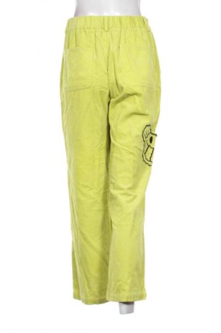 Női kordbársony nadrág Smiles, Méret M, Szín Sárga, Ár 10 331 Ft