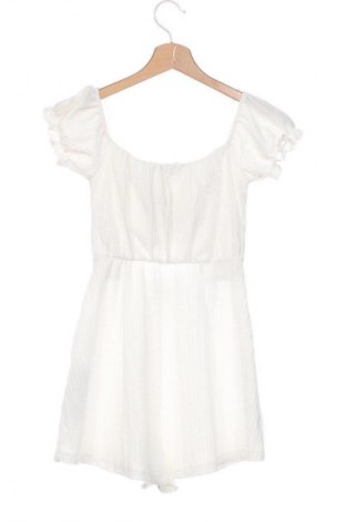 Női rövid overál Bershka, Méret XS, Szín Fehér, Ár 8 244 Ft