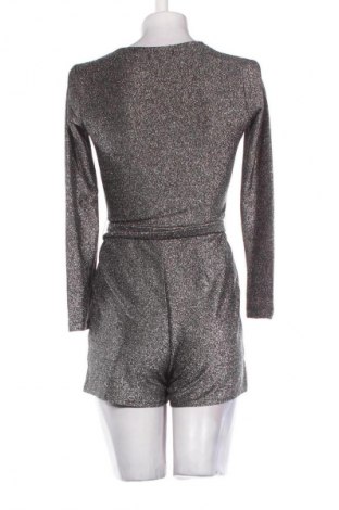 Дамски къс гащеризон Cropp, Размер S, Цвят Сребрист, Цена 24,55 €