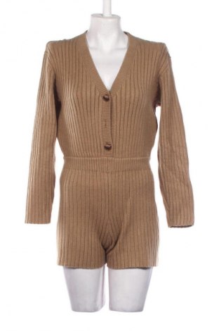 Kurzer Damenoverall Zara, Größe M, Farbe Braun, Preis € 22,82